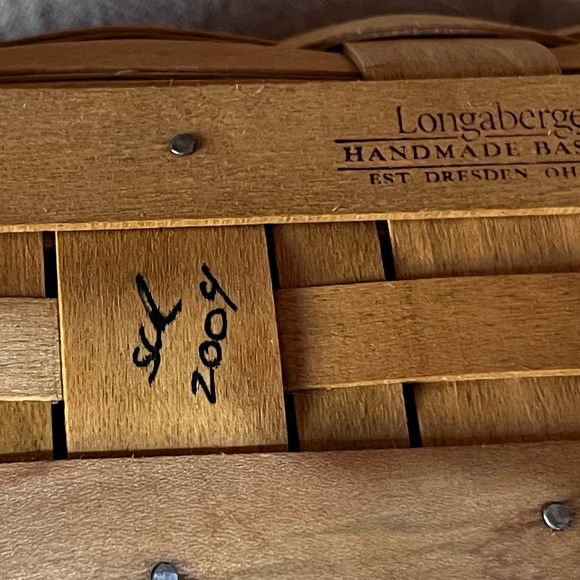 2004 Longaberger Envelope Basket, Excellent Condition. - Picture 7 of 8